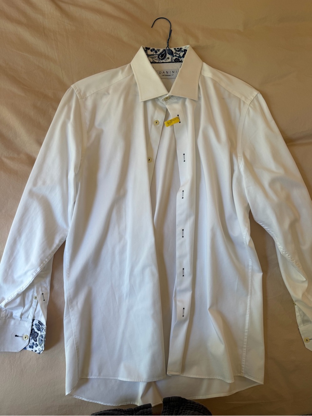 Patrick James Danini Dress Shirt with Paisley
